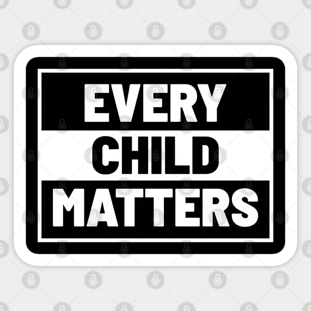 Every Child Matters Sticker by erythroxian-merch